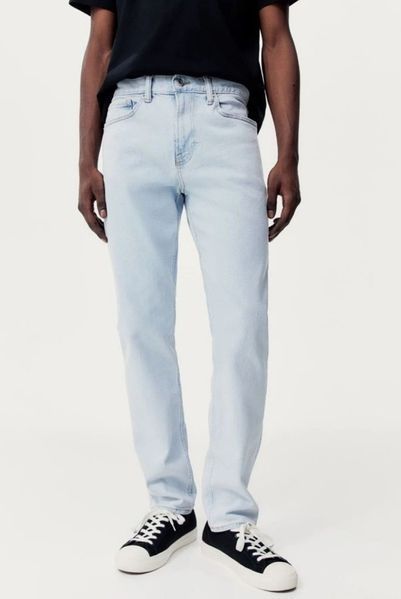 Мужские джинсы Slim (57985) W38 L32 Голубые 57985 фото