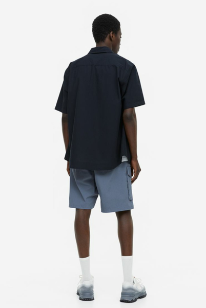 Мужские шорты карго H&M (55828) L Синие 55828 фото