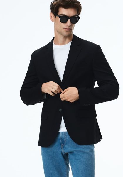 Мужские джинсы Straught Regular H&M (58436) W38 L32 Синие 58436_38 фото