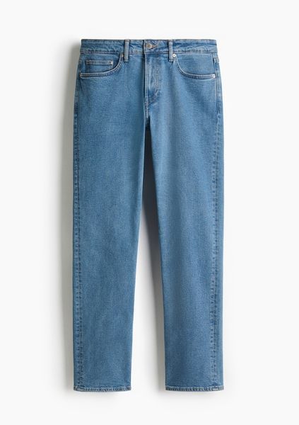 Мужские джинсы Straught Regular H&M (58436) W38 L32 Синие 58436_38 фото