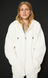 Жіноча плюшева куртка Н&М (56190) XS Біла 56190 фото 1