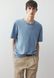 Чоловіча футболка Regular Fit H&M (58349) L Синя 58349_ фото 1