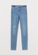 Жіночі Skinny Push up H&M (57610) W34 Блакитні 57610 фото