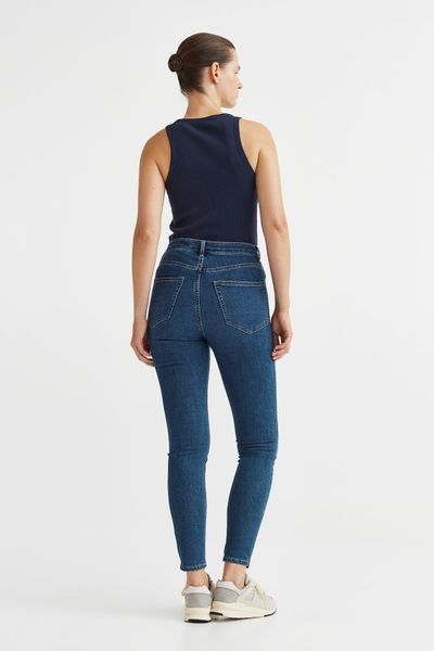 Жіночі джинси скіні H&M (10041) W36 Cині 10041 фото