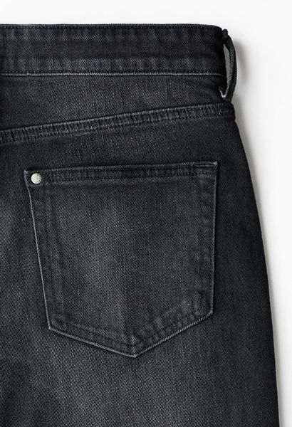 Мужские прямые обычные джинсы Regular H&M (58755) W32 L32 Черные 58755_32 фото