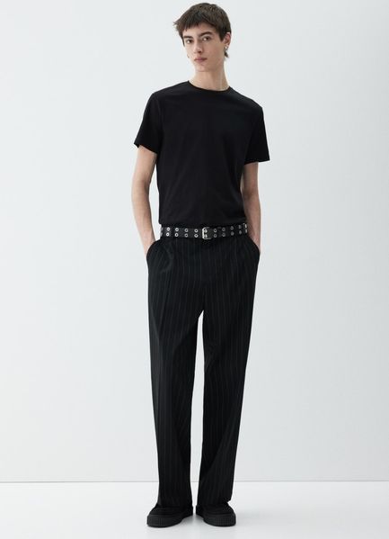 Мужская футболка Slim fit Cool Max H&M (58306) XL Черная 58306_xl фото