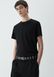 Мужская футболка Slim fit Cool Max H&M (58306) S Черная 58306 фото 1
