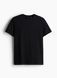 Мужская футболка Slim fit Cool Max H&M (58306) XL Черная 58306_xl фото 5