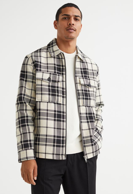 Чоловіча куртка H&M (10072) XL Бежева 10072 фото