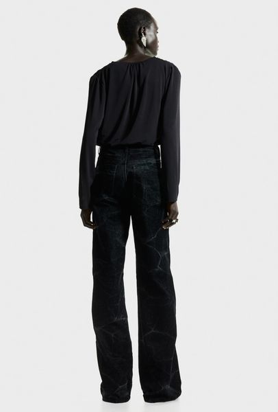 Боди-стринги женские с V-образным вырезом H&M (58748) XS Черный 58748 фото
