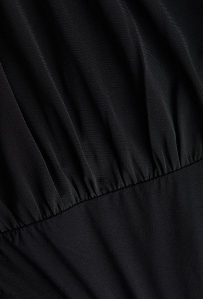Боди-стринги женские с V-образным вырезом H&M (58748) XS Черный 58748 фото