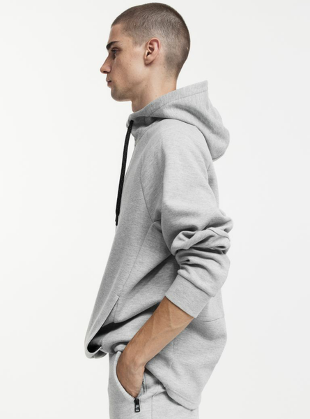 Мужской спортивный костюм из материала Dry Nov&eacute; H&M (56204) S Серый 56204 фото
