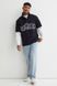 Мужская футболка Polo H&M (10069) M Синяя 10069 фото 3