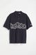 Мужская футболка Polo H&M (10069) M Синяя 10069 фото 2