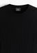 Мужская трикотажная футболка в рубчик Regular Fit H&M (57378) L Черная 57378_l фото 3