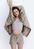 Женские ультравысокие джинсовые шорты Mom H&M (57092) W36 Бежевые 57092 фото