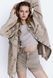 Женские ультравысокие джинсовые шорты Mom H&M (57092) W36 Бежевые 57092 фото 3