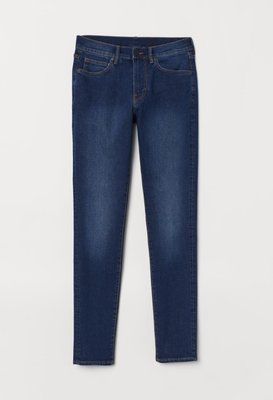 Чоловічі облягаючі джинси Skinny H&M (56883) W31 L32 Темно-сині 56883_ фото