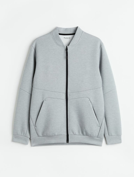 Мужская спортивная кофта Dry Move H&M (55665) S Серая 55665 фото