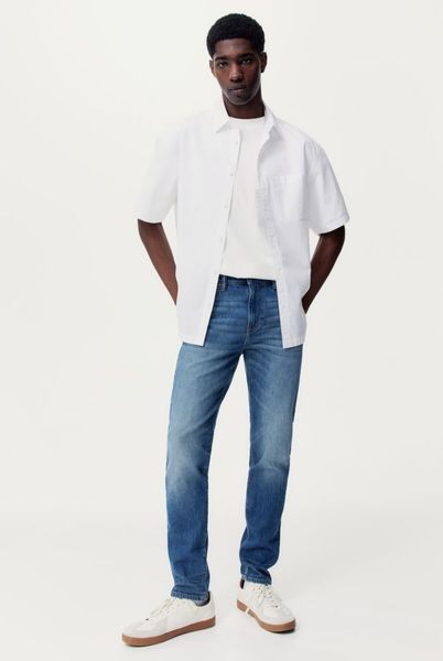 Чоловічі облягаючі джинси Skinny H&M (56884) W30 L32 Сині 56884 фото