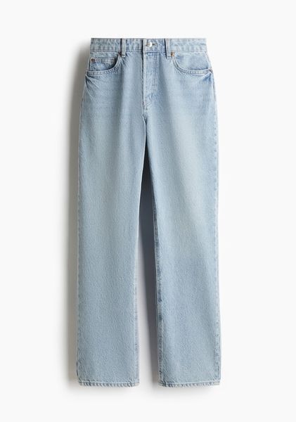 Женские джинсы Straight H&M (58438) W36 Светло-синие 58438_ фото