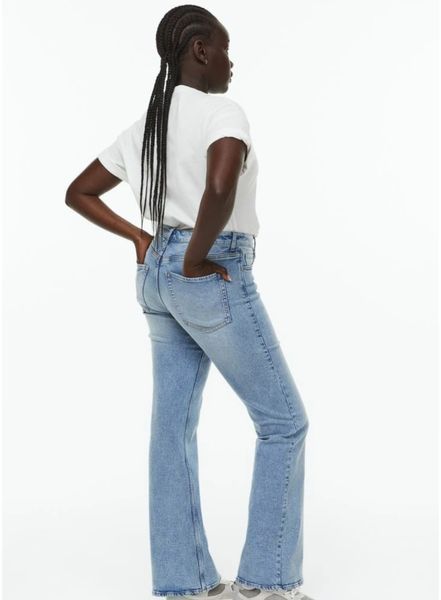 Женские высокие джинсы Bootcut H&M (58010) W36 Голубые 58010 фото