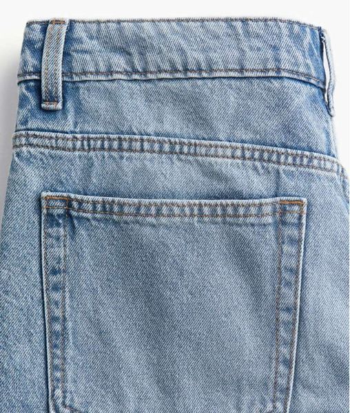 Жіночі шорти Bermuda low waist H&M (58370) W38 Сині 58370 фото