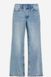 Женские высокие джинсы Bootcut H&M (58010) W36 Голубые 58010 фото 1