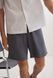 Чоловічі лляні шорти Relaxsad Fit H&M (58303) S Темно-сірі 58303 фото 3