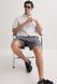 Чоловічі лляні шорти Relaxsad Fit H&M (58303) S Темно-сірі 58303 фото 4