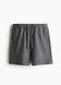 Чоловічі лляні шорти Relaxsad Fit H&M (58303) S Темно-сірі 58303 фото 1