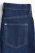 Женские широкие укороченные джинсы Wide regular fit H&M (58474) W36 Темно-синие 58474_ фото 7
