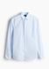 Чоловіча сорочка Slim Fit H&M (58530) S Блакитна  58530 фото 5