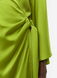 Женское атласное платье на запах H&M (55612) XS Зелёное 55612 фото 5