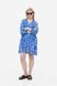 Жіноча коротка сукня H&M (23477) S Синя 23477 фото 1