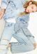Женские джинсы Wide Regular H&M (58076) W36 Голубые 58076_ фото 9