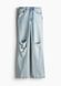Женские джинсы Wide Regular H&M (58076) W36 Голубые 58076_ фото 4