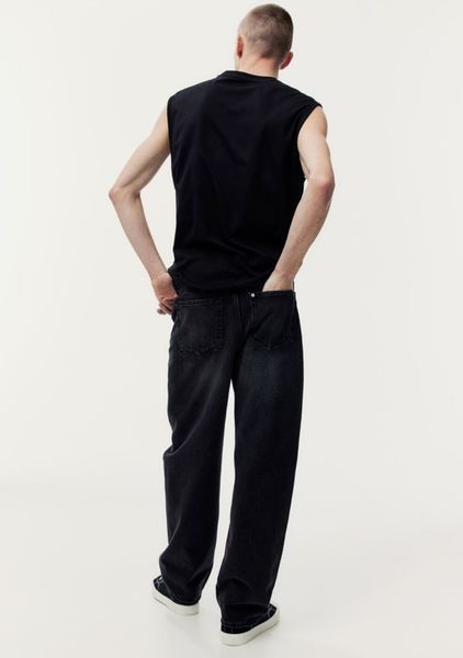 Мужские джинсы Loose H&M (57684) W28 L32 Черные 57684 фото