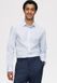 Чоловіча сорочка Slim Fit H&M (58530) XL Блакитна  58530_xl фото 1