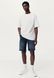 Чоловічі джинсові шорти Regular fit H&M (57211) W34 Темно-сині 57211 фото 1