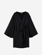 Жіноча атласна сукня на запах H&M (55692) XS Чорна 55692 фото 1
