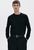 Чоловічий светр тонкої в'язки Regular Fit H&M (58621) XL Чорний  58621_xl фото