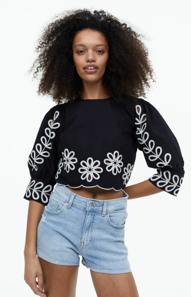Жіночі джинсові шорти Slim Regular H&M (55848) W38 Блакитні 55848 фото