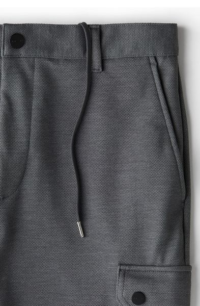 Мужские брюки карго Slim Fit H&M (58142) S Темно-серые 58142 фото
