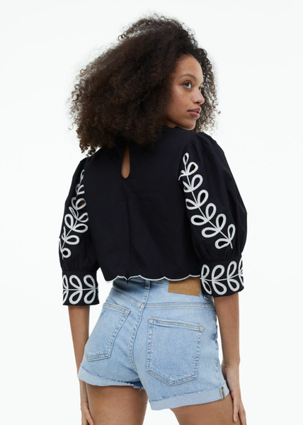 Жіночі джинсові шорти Slim Regular H&M (55848) W38 Блакитні 55848 фото