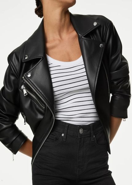 Жіночі джинси Slim Fit M&S (58012) W36 Чорні 58012 фото