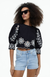Жіночі джинсові шорти Slim Regular H&M (55848) W38 Блакитні 55848 фото 7