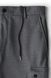 Мужские брюки карго Slim Fit H&M (58142) S Темно-серые 58142 фото 6