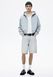Мужские джинсовые шорты Relaxed Fit H&M (58439) W36 Светло-серые 58439_36 фото 1