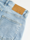 Женские шорты джинсовые Slim Regular H&M (55848) W38 Голубые 55848 фото 4